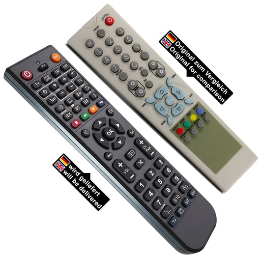 Ersatz Fernbedienung für Koscom SDC3510 | SDC3550 | SDF3510 | SDF3550 | 35 XX SDC | 35 XX SDF | 35XXSDF | SDC 3510 | SDC 3510 CRO | SDC 3510 FTA | ...