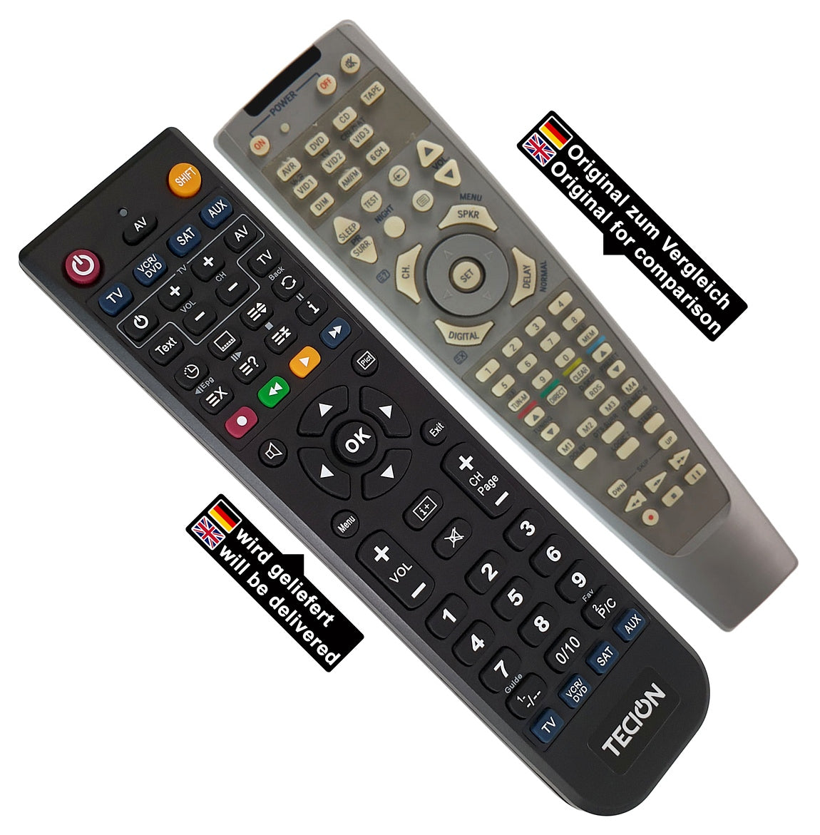 Tecion Fernbedienung für Harman Kardon AVR505 AVR2000 AVR 505 AVR 2000