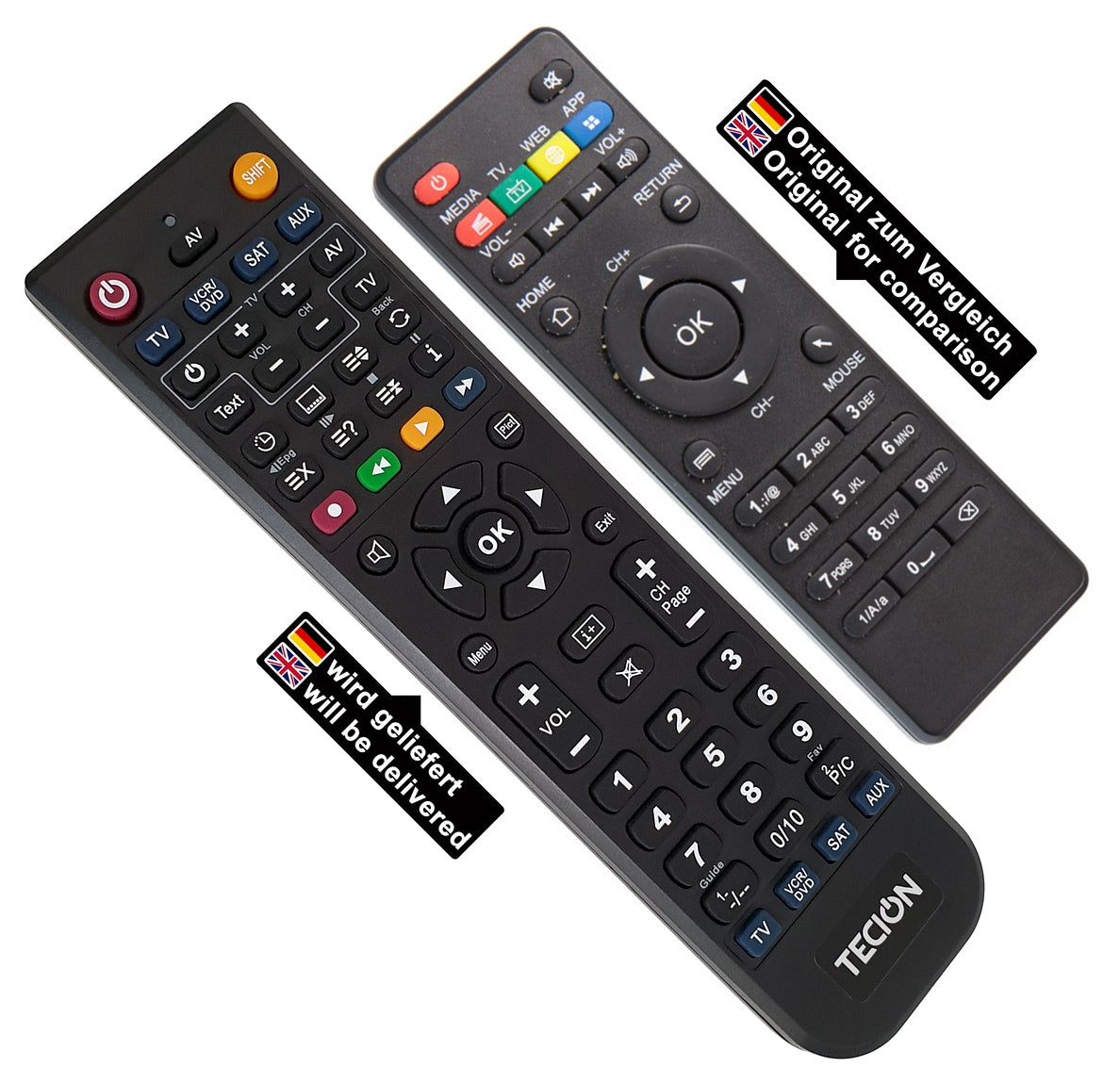 Tecion Fernbedienung für Q7 CS918