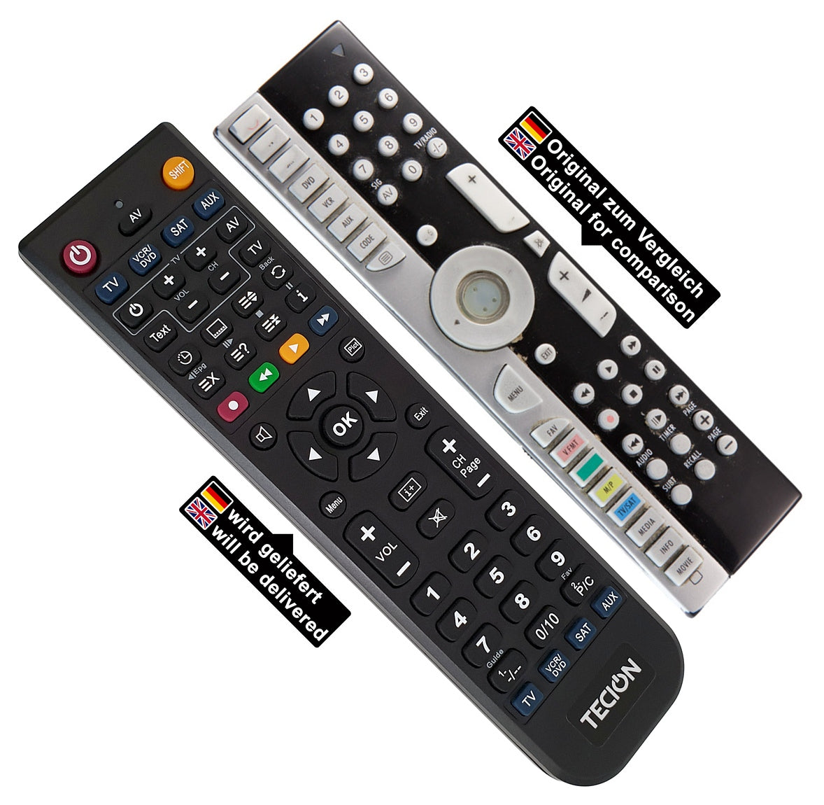 Tecion Fernbedienung für Medion MD26001 MSN 50034572 MD 26001