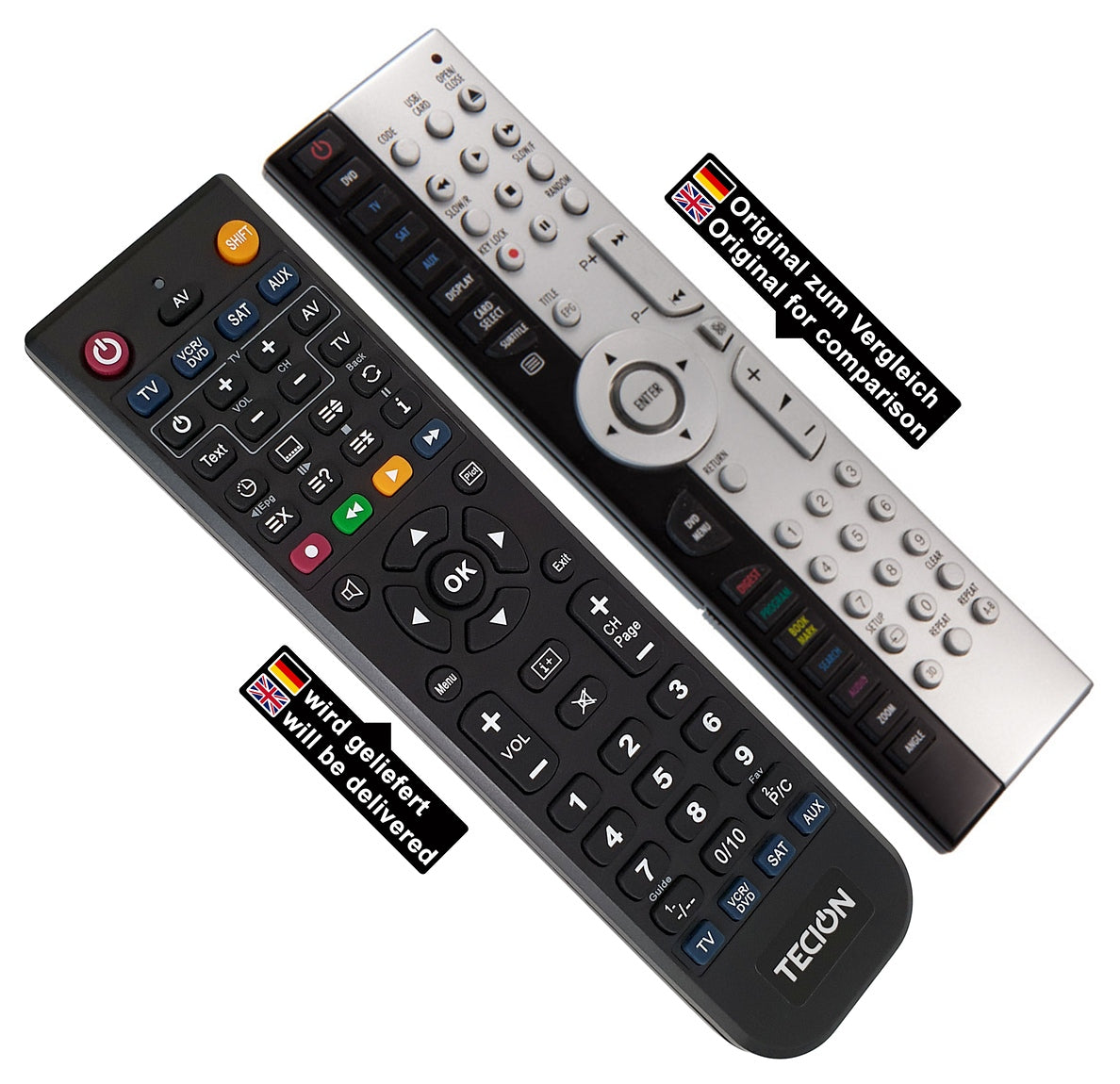 Tecion Fernbedienung für Medion MSN 50026892 MD 81777 MSN50026892