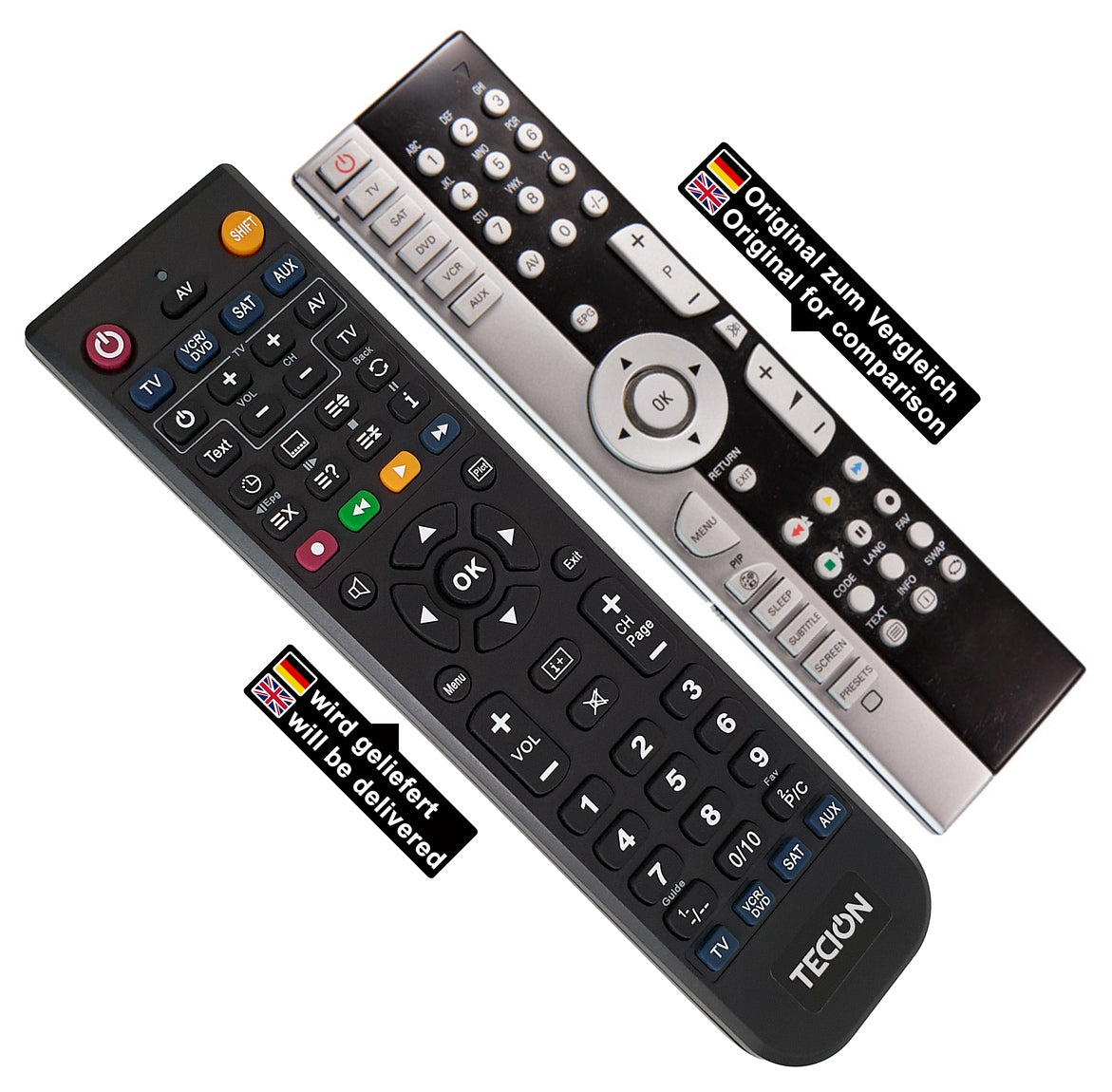 Tecion Fernbedienung für Sony RM-U304 RMU304