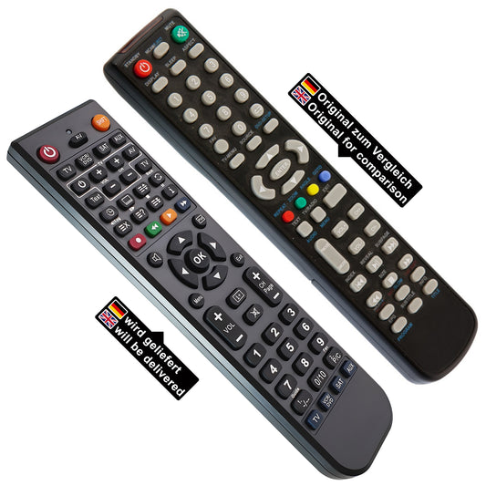 Ersatz Fernbedienung für Alphatronics TV-E19EWDD | E19EWDD