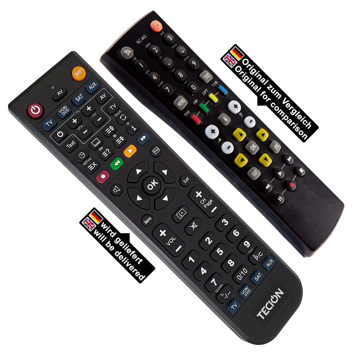 Tecion Fernbedienung für Kathrein RC662