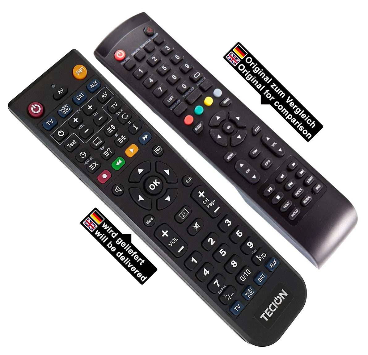 Tecion Fernbedienung für Dyon Enter 48 Pro