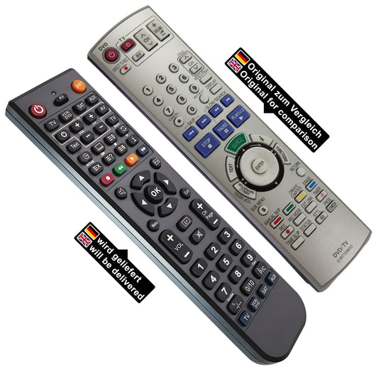 Ersatz Fernbedienung für Panasonic EUR7729KKO | EUR7729KK0