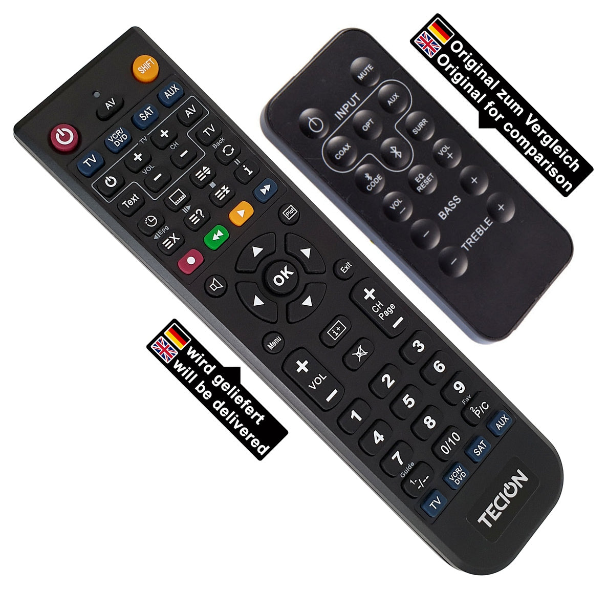 Tecion Fernbedienung für Quadral Magique