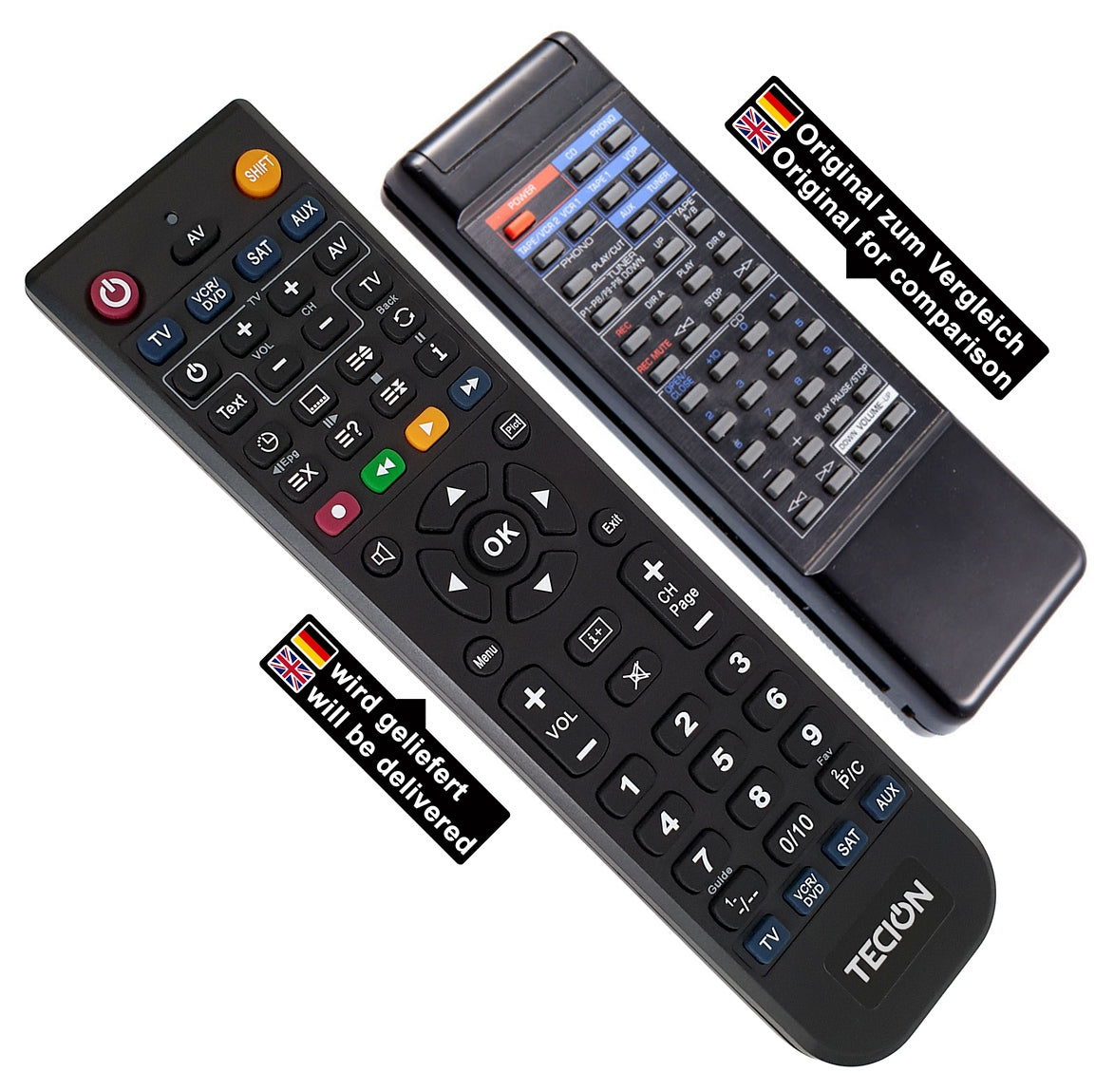 Tecion Fernbedienung für Yamaha RS-AVC30 RSAVC30