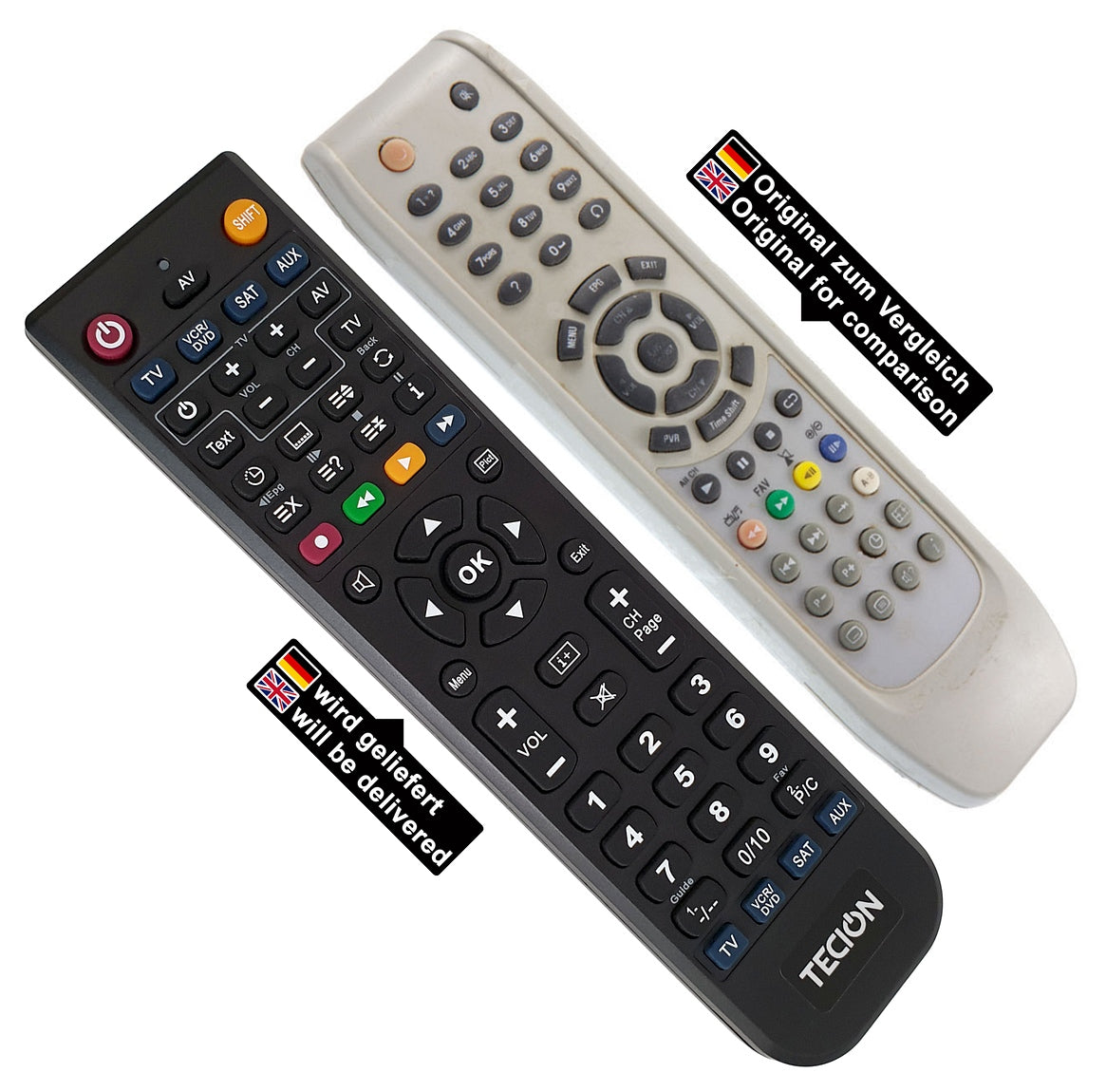 Tecion Fernbedienung für Tevion PVR8005 HDD