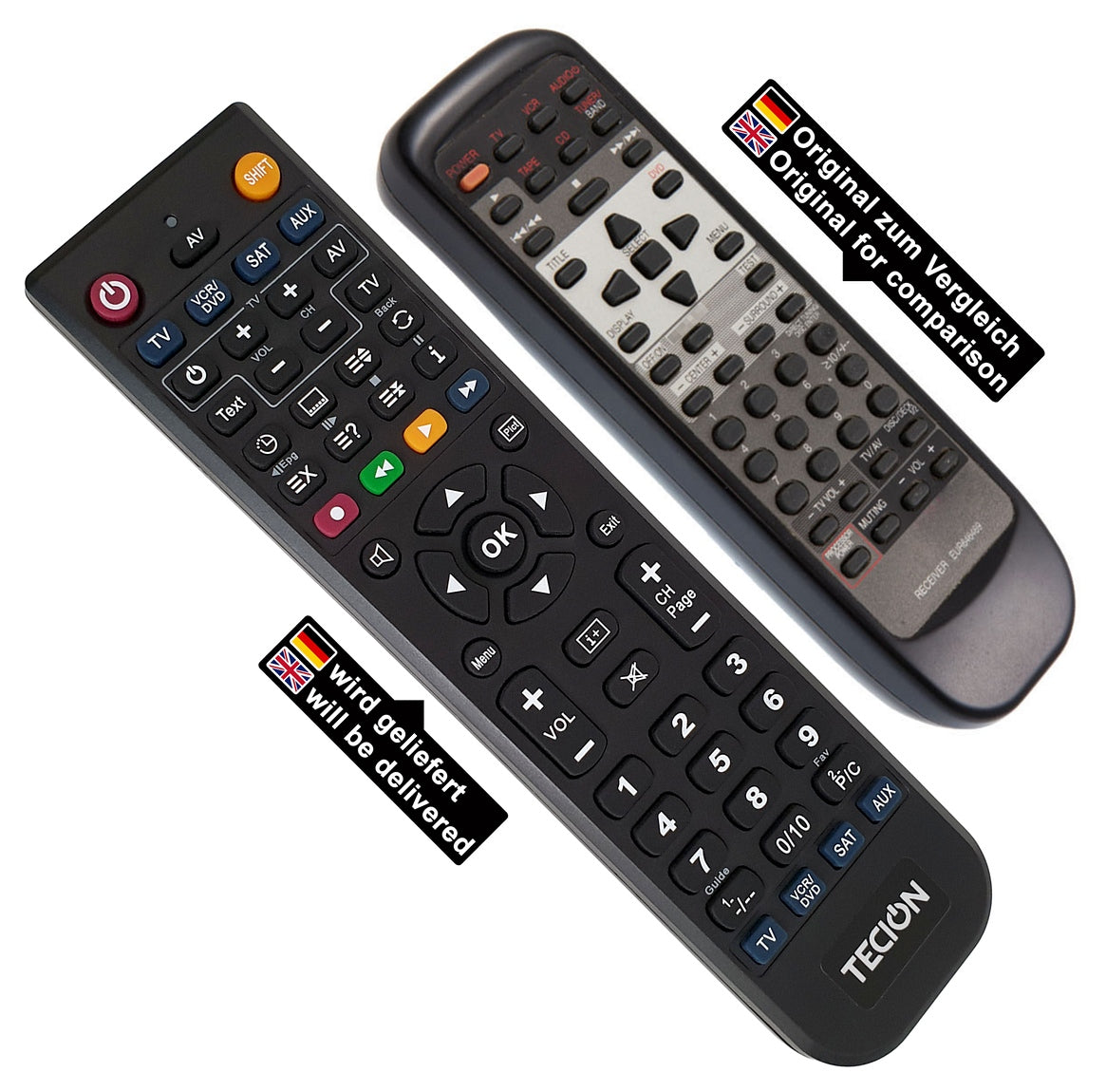 Tecion Fernbedienung für Technics EUR646469