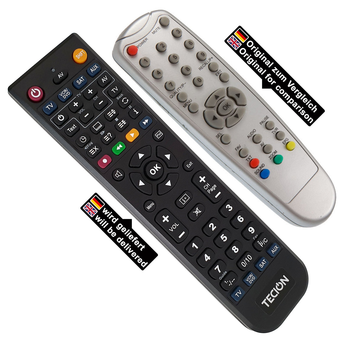 Tecion Fernbedienung für Kathrein UFE305S UFE341S UFE370