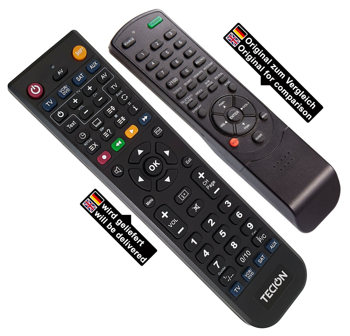 Tecion Fernbedienung für ViewSonic RCS-200 RCS200