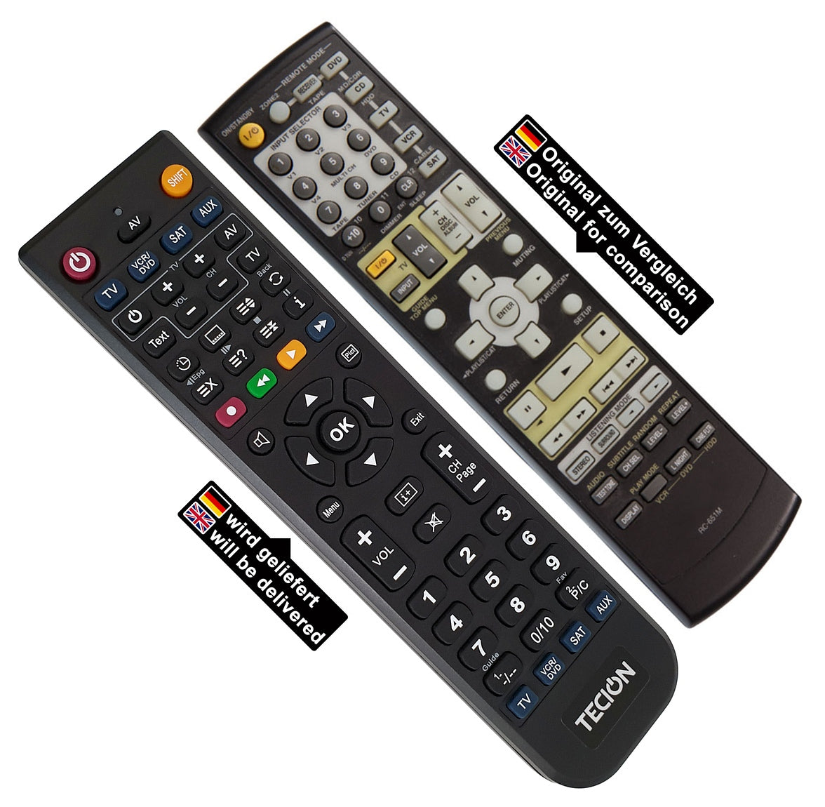 Tecion Fernbedienung für Onkyo RC-651M RC651M