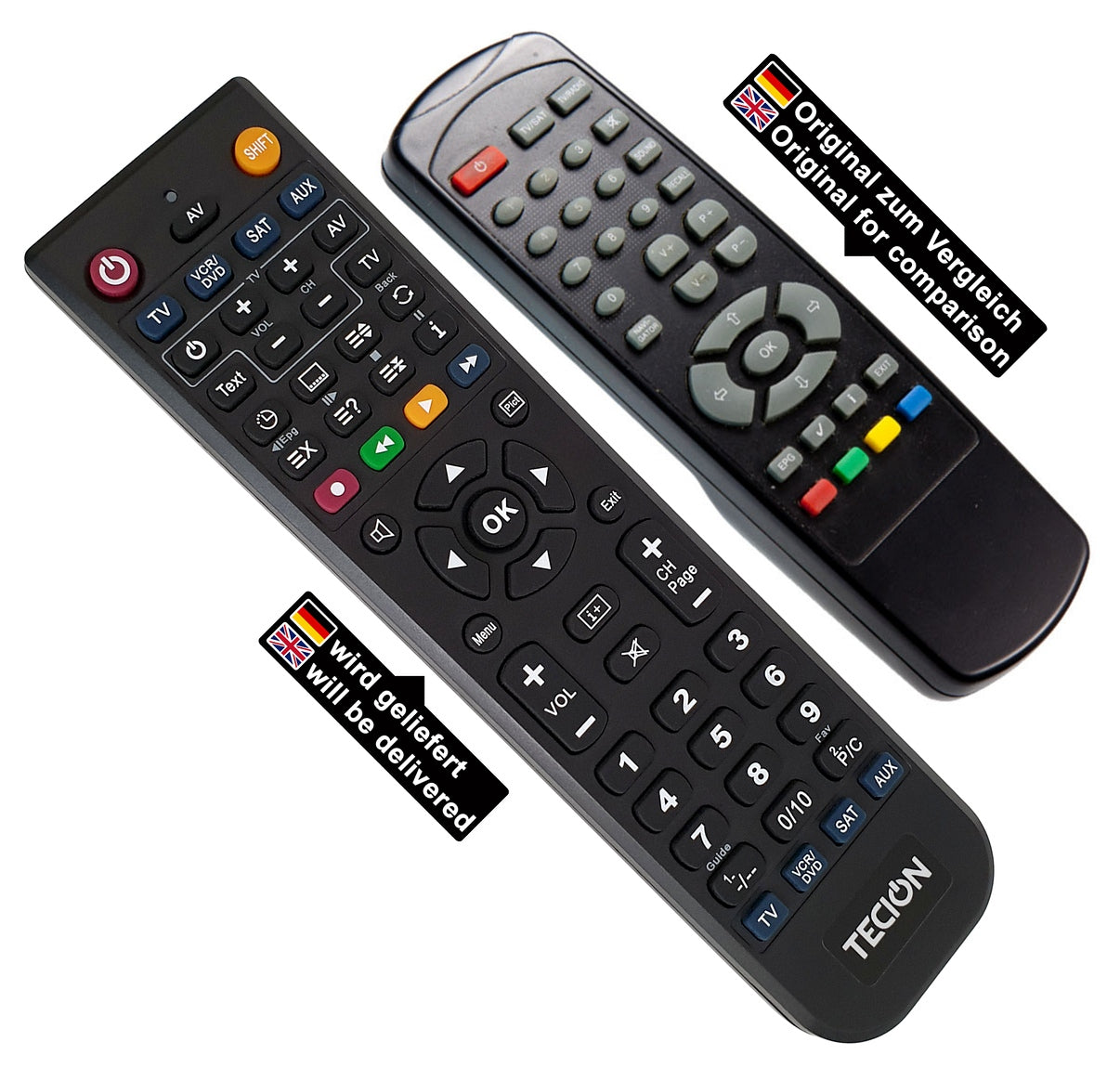 Tecion Fernbedienung für Galaxis IQG.1
