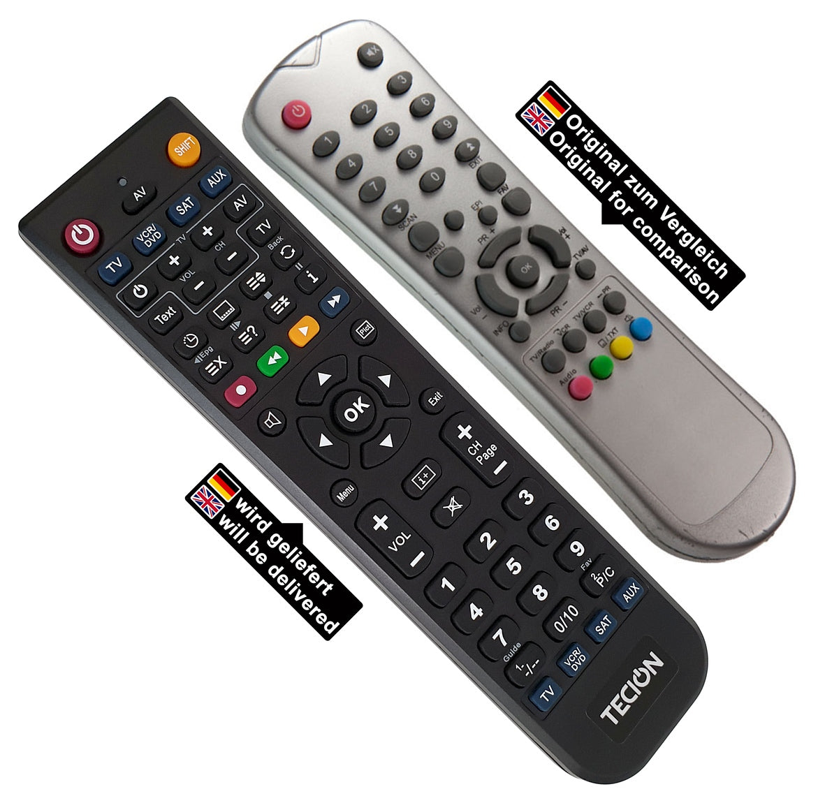 Tecion Fernbedienung für Telestar Teletwin.3s