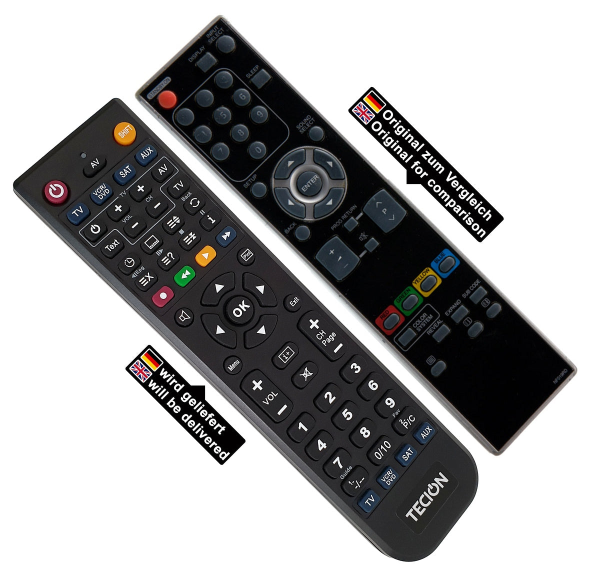 Tecion Fernbedienung für Funai NF019RD