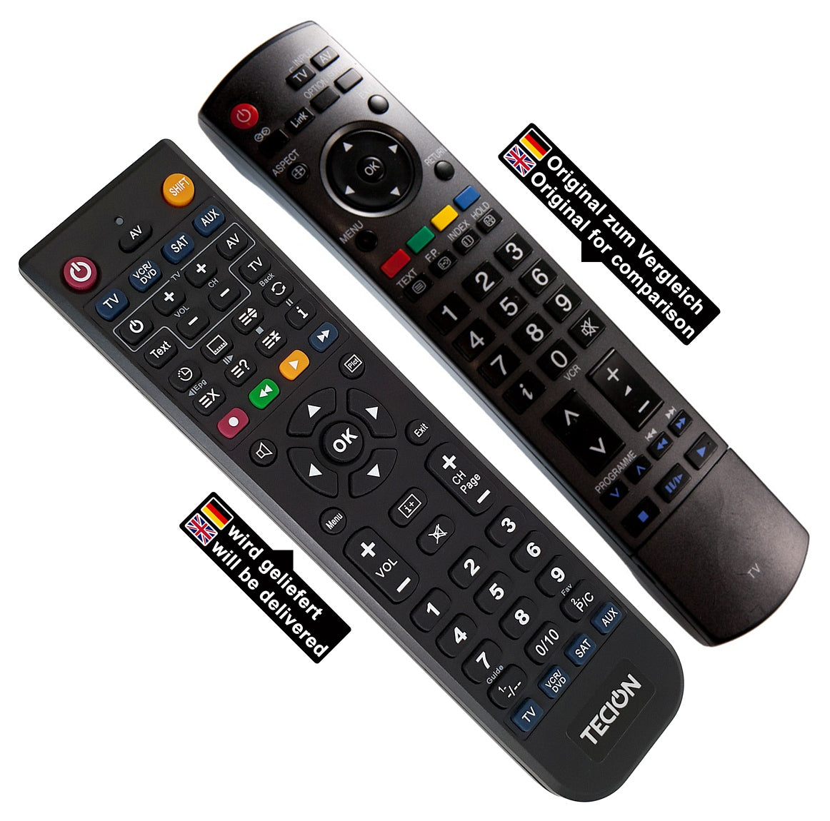 Tecion Fernbedienung für Panasonic N2QAYB000241