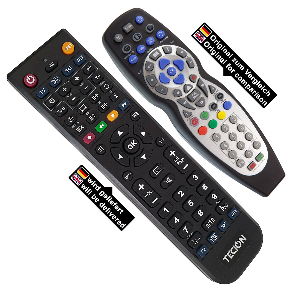 Tecion Fernbedienung für SEG Madrid