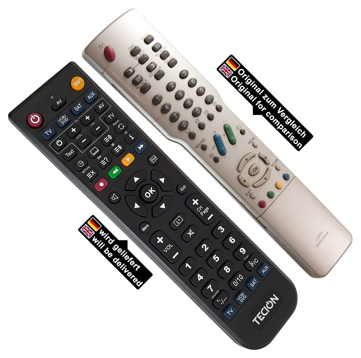 Tecion Fernbedienung für Sharp GA290WJSA