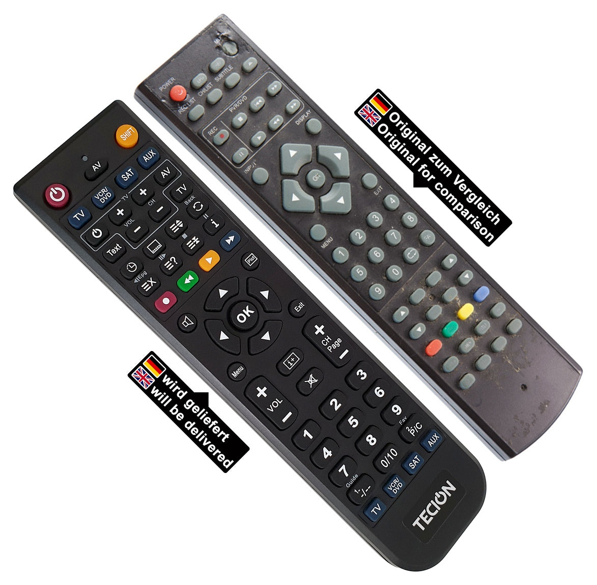 Tecion Fernbedienung für Medion P14068 MD 21078