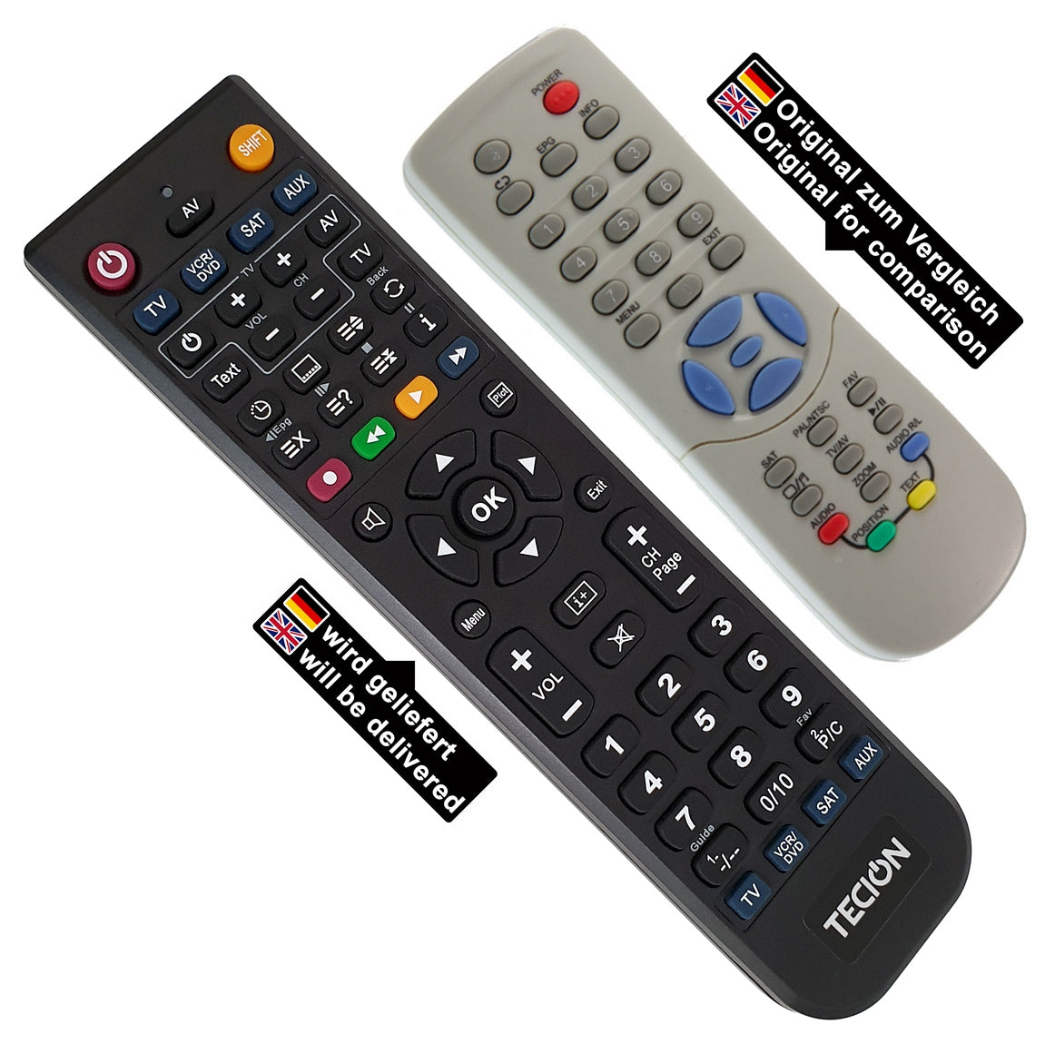 Tecion Fernbedienung für Globo Silverline 1005C