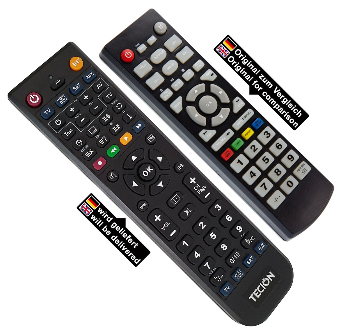 Tecion Fernbedienung für Alphatronics M-22W