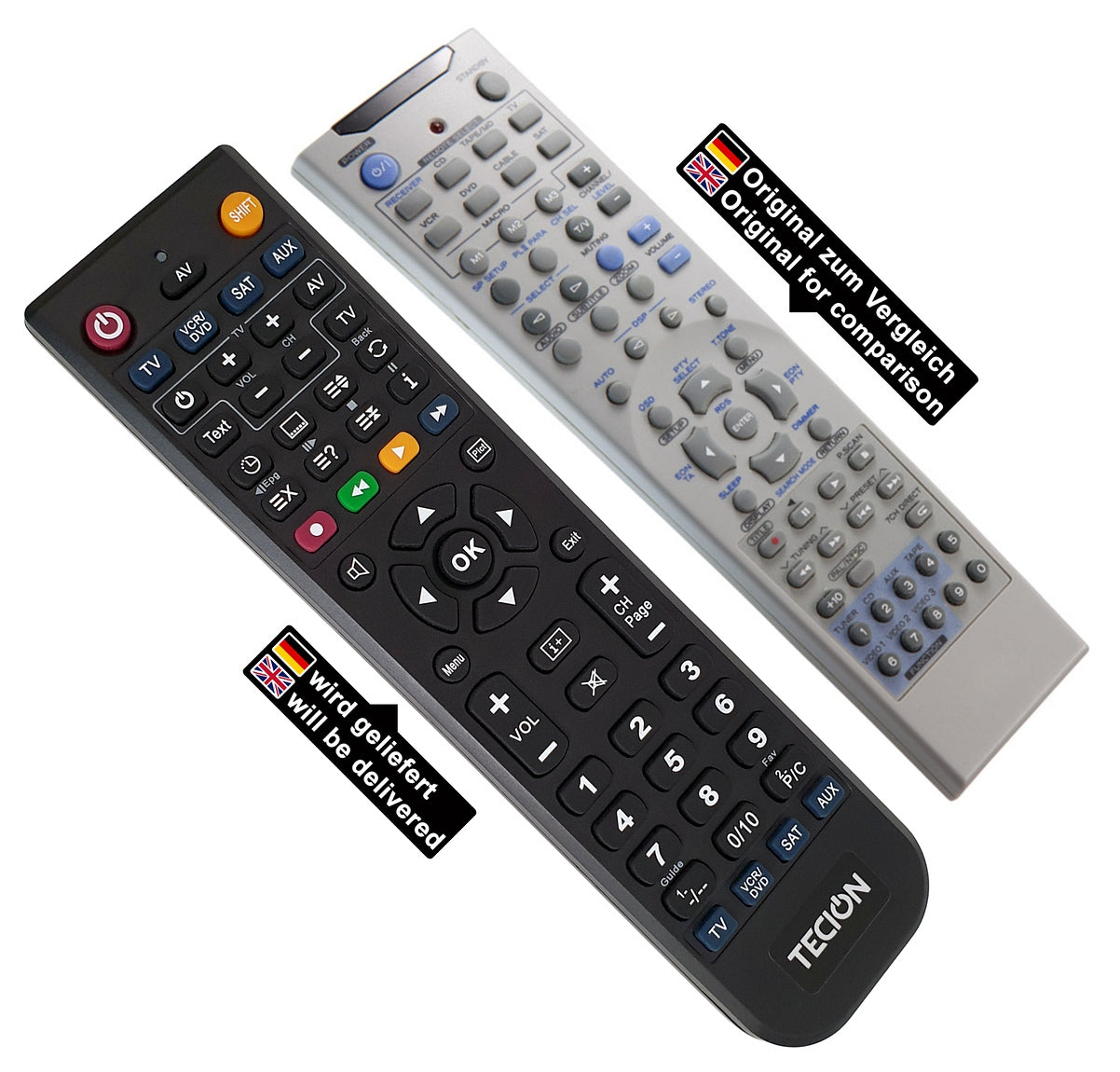 Tecion Fernbedienung für Teac UR-424