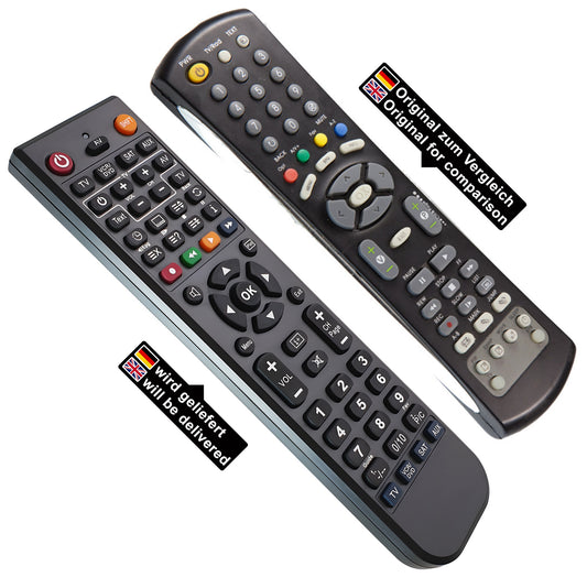 Ersatz Fernbedienung für Homecast HS8100 | HS9000