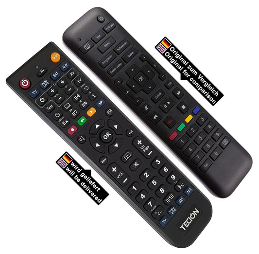 Tecion Fernbedienung für Samsung RC2634201/01B SMT-C7200 RC2634201 01B SMT-C7200A 1000 7200 DCI402HD DCI85 HD DCI85HD KD-RCI88-320-V2 RC2634201 01B...