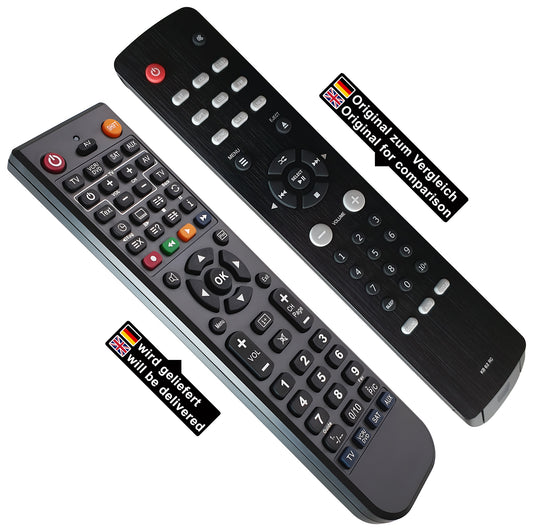 Ersatz Fernbedienung für Teufel KB 62 RC | KB 62 CR | Kombo 62 CD-Receiver | Theater 500 Kombo | Theater 500s Kombo | Ultima 40 Kombo | Ultima 40 K...