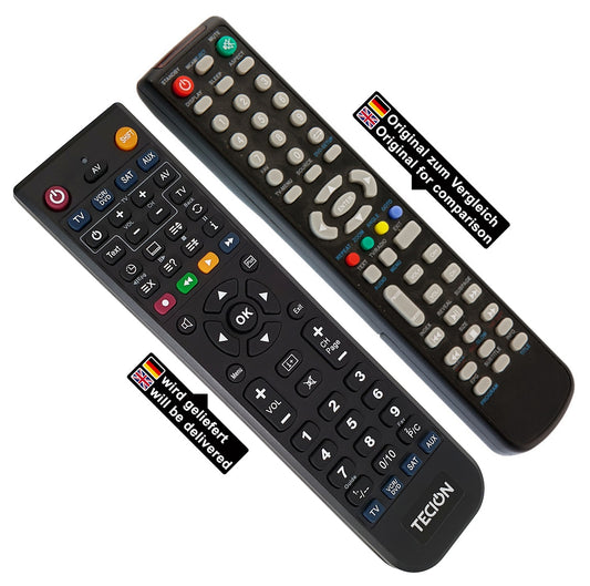 Tecion Fernbedienung für Alphatronics TV-E19EWDD E19EWDD