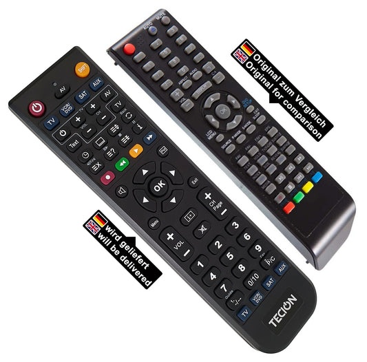 Tecion Fernbedienung für Jay-Tech, JTC TV821D TV824D