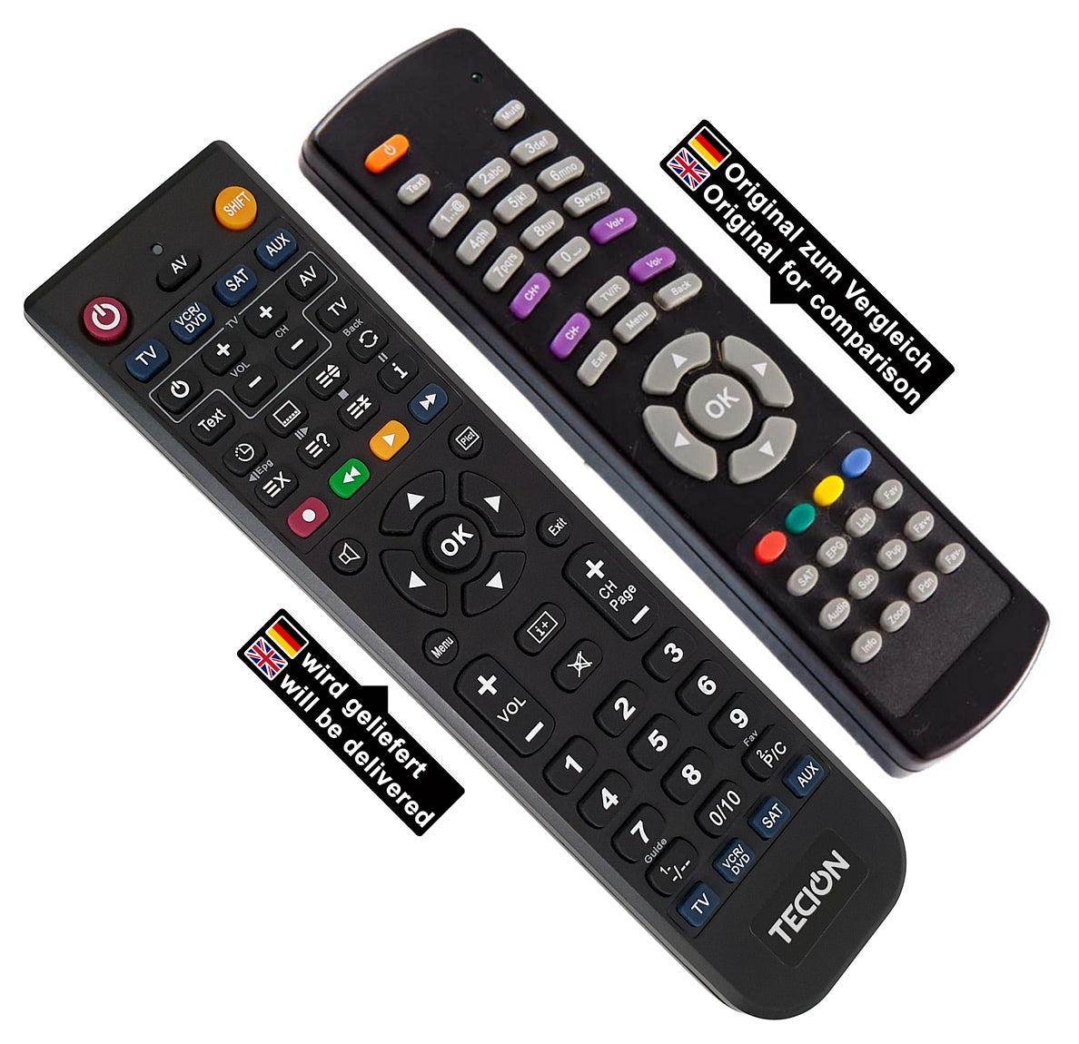 Tecion Fernbedienung für Hirschmann CSR-X69 CSRX69