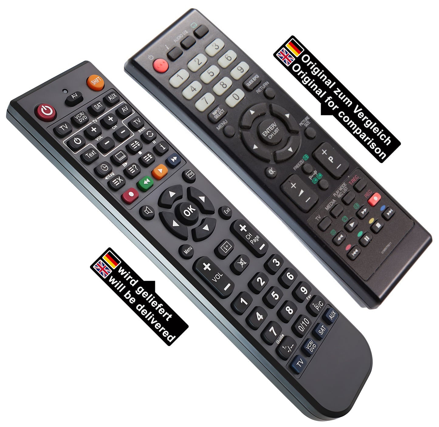 Ersatz Fernbedienung für Orion 076R0TR011 | TV32LB7200