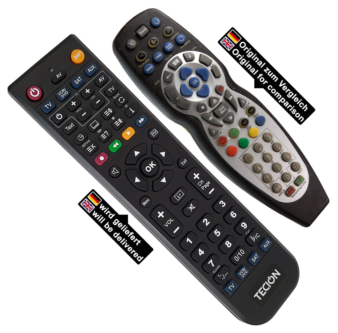 Tecion Fernbedienung für SEG Toledo