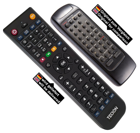 Tecion Fernbedienung für Technics RAK-CH144WH RAKCH144WH