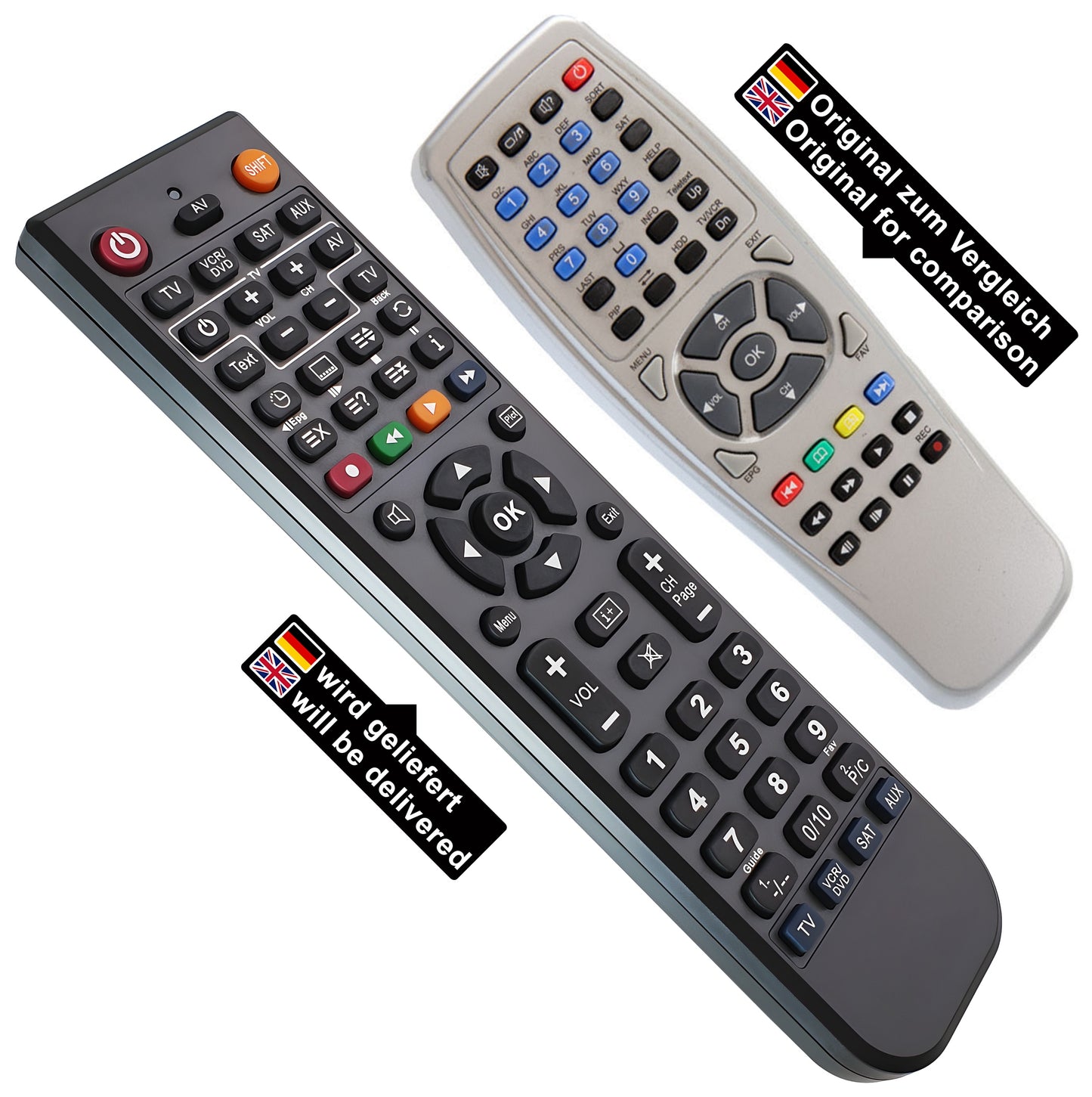 Ersatz Fernbedienung für Palcom PVR6600