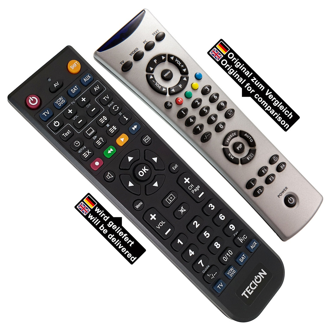 Tecion Fernbedienung für Medion MSN 20020097 MSN20020097