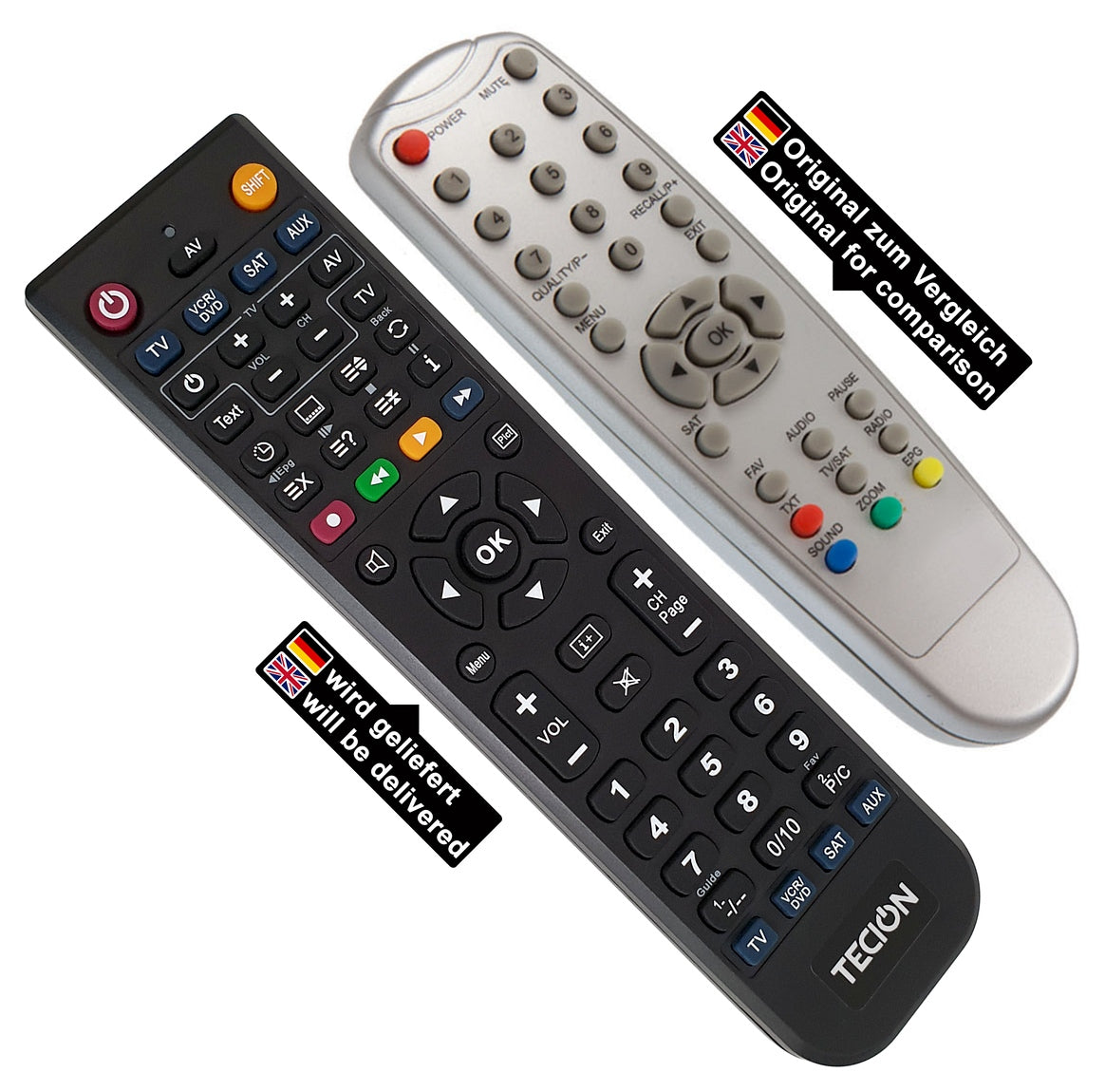 Tecion Fernbedienung für Kathrein Euroline 136