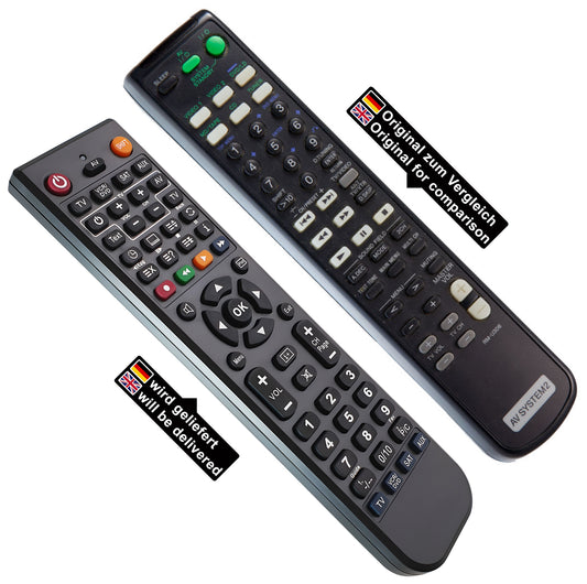 Ersatz Fernbedienung für Sony RM-U306 | RM-U306B | RM U306 | U306B | RMU306