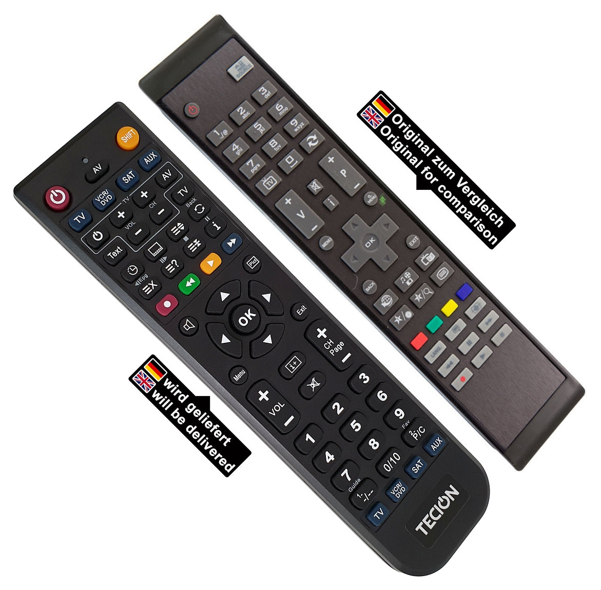 Tecion Fernbedienung für Telefunken RC4822