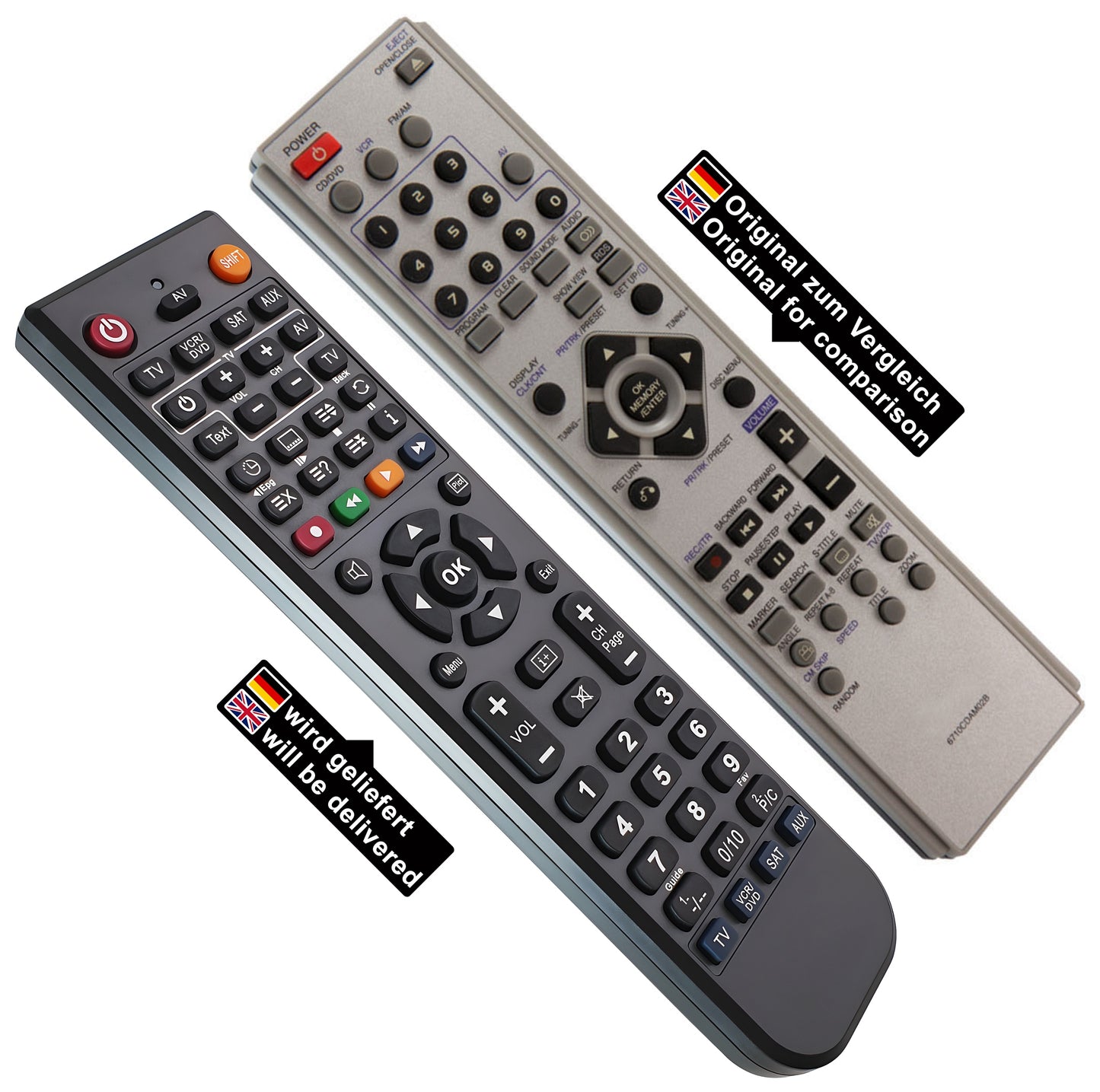 Ersatz Fernbedienung für LG 6710CDAM02B