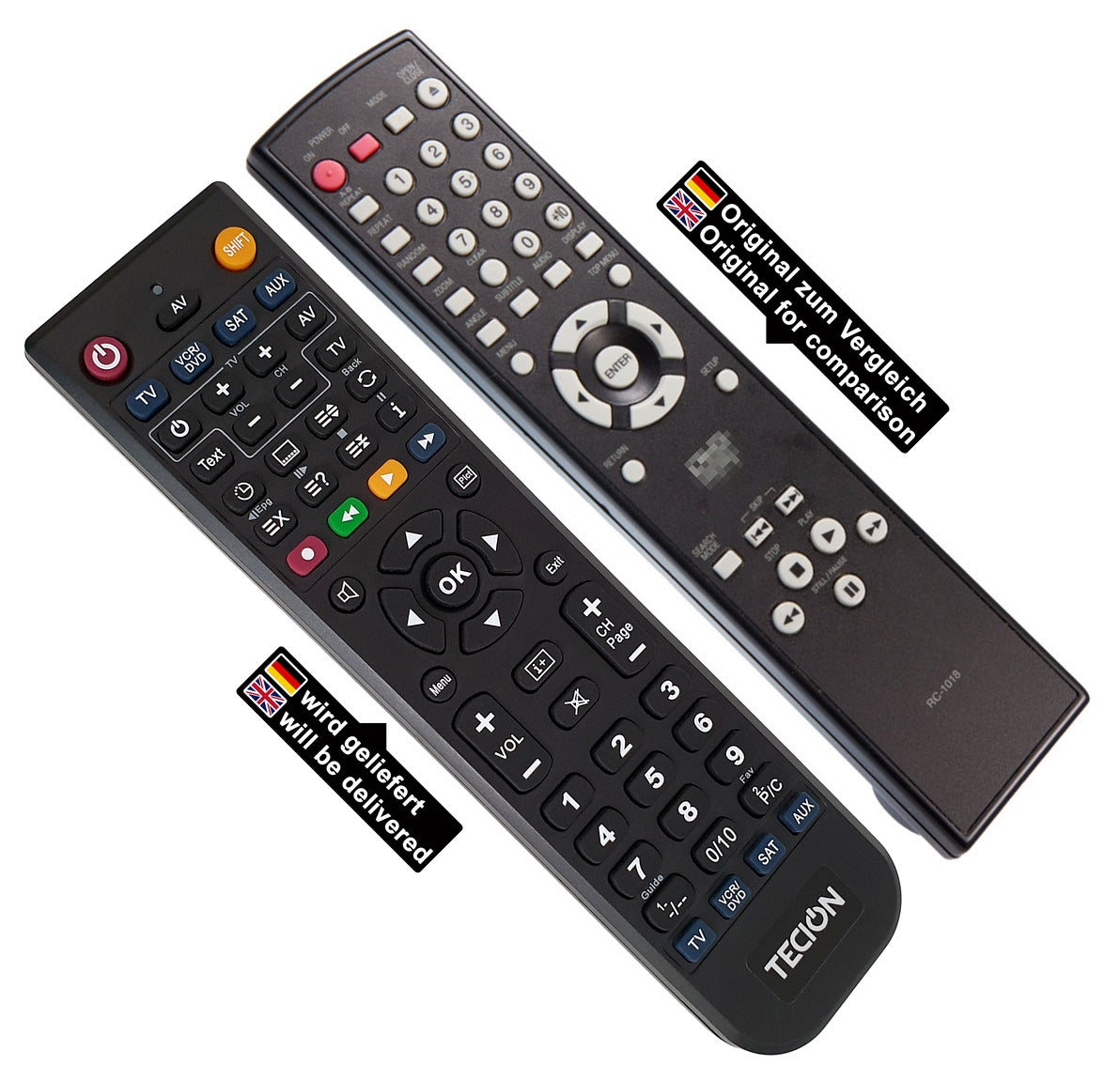 Tecion Fernbedienung für Denon RC-1018 RC1018