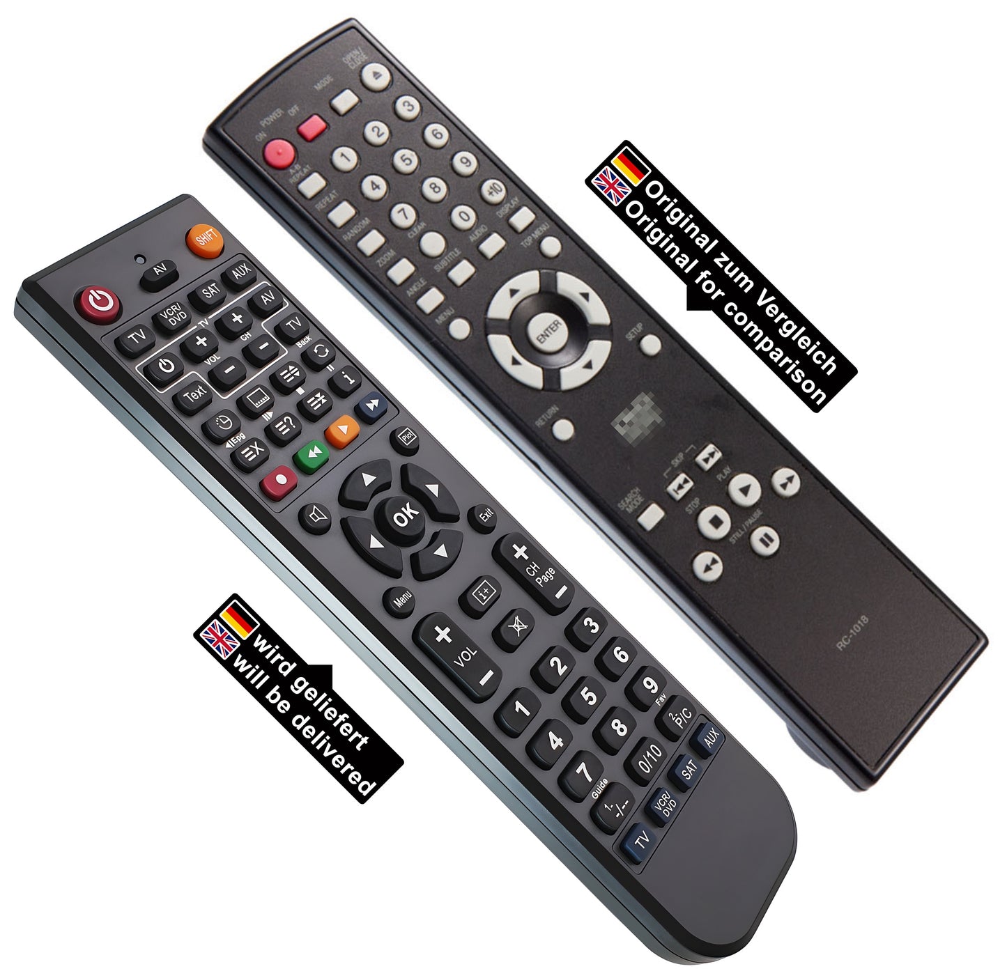 Ersatz Fernbedienung für Denon RC-1018 | RC1018