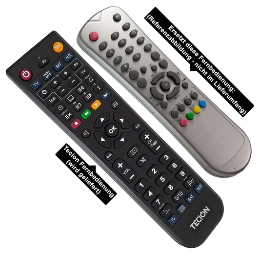 Tecion Fernbedienung passend für Telestar Teletwin.3s