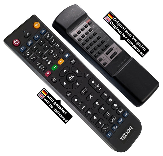 Tecion Fernbedienung für Denon RC-174 RC174