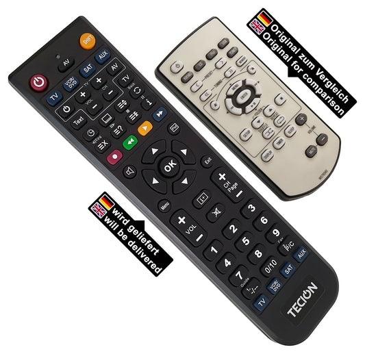 Tecion Fernbedienung für Yamaha WS19340 MCR-040 MCR-140 CRX-040 CRX-140