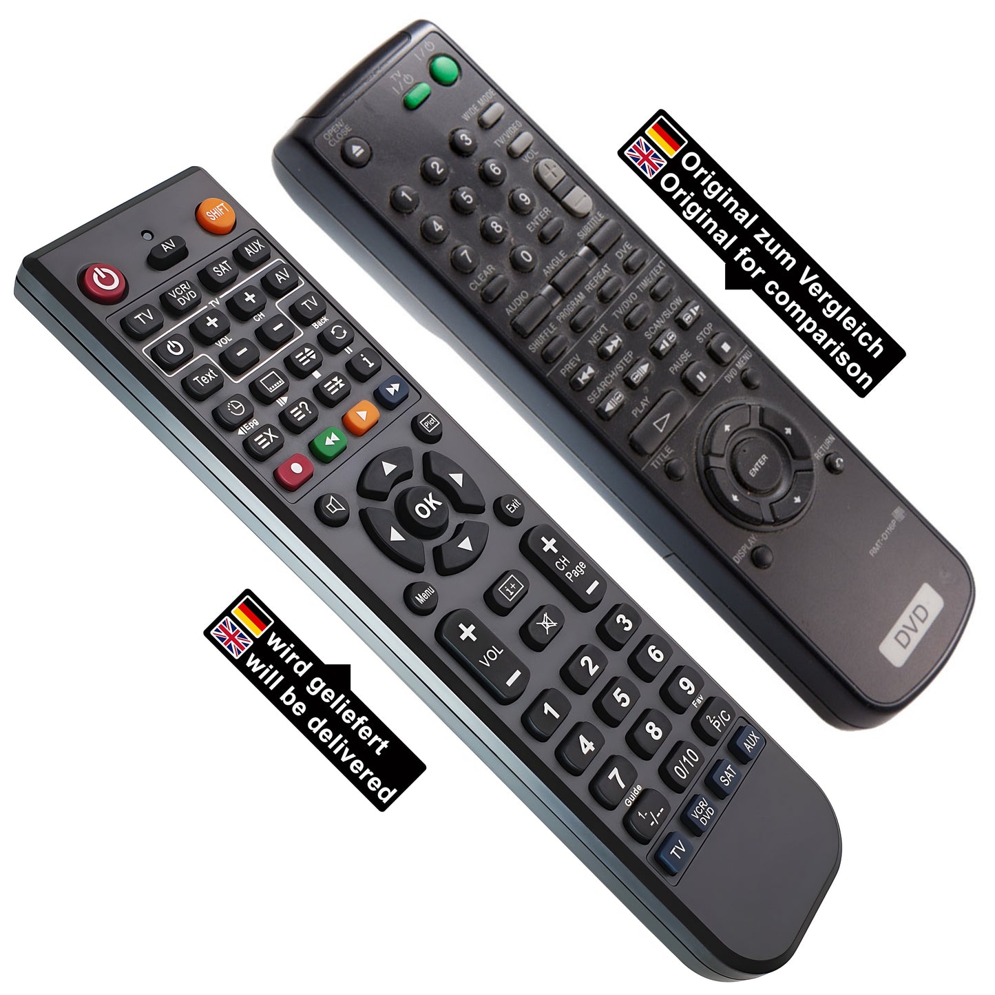 Ersatz Fernbedienung für Sony RMT-D116P | RMTD116P