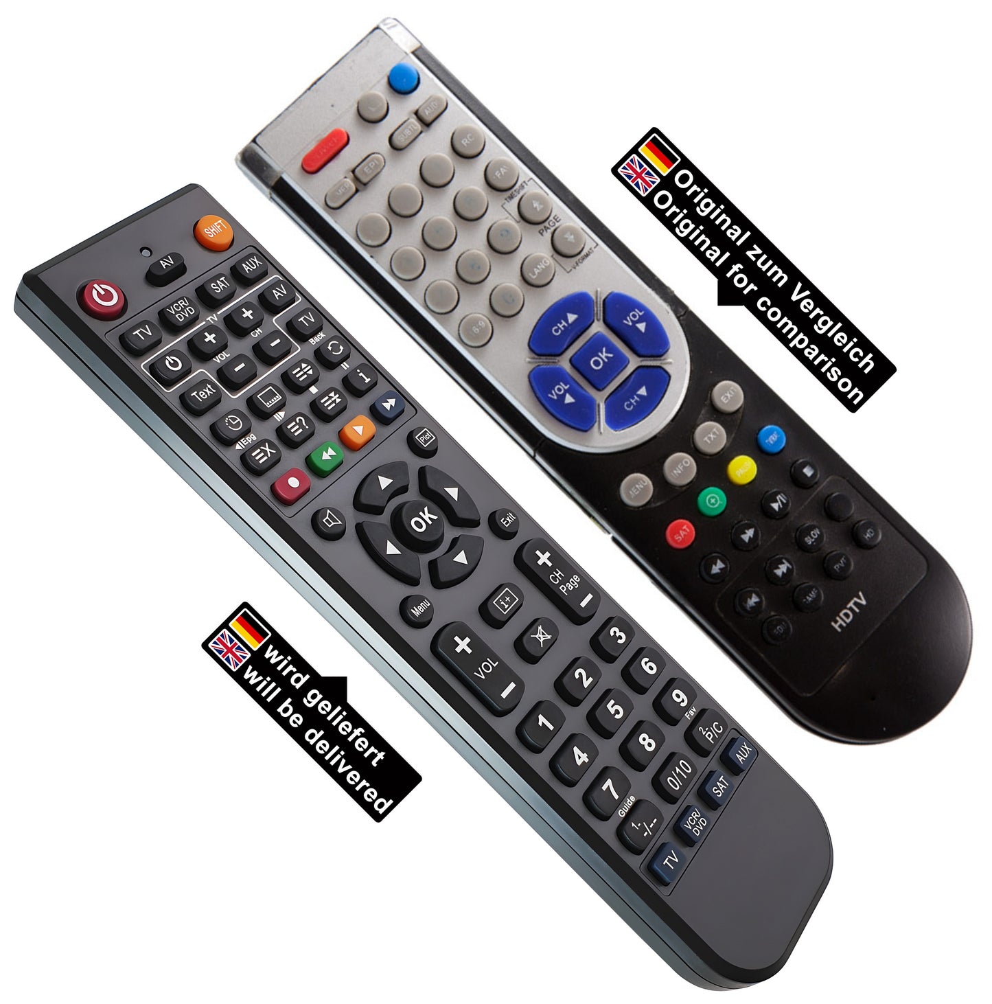 Ersatz Fernbedienung für Telestar TD2200