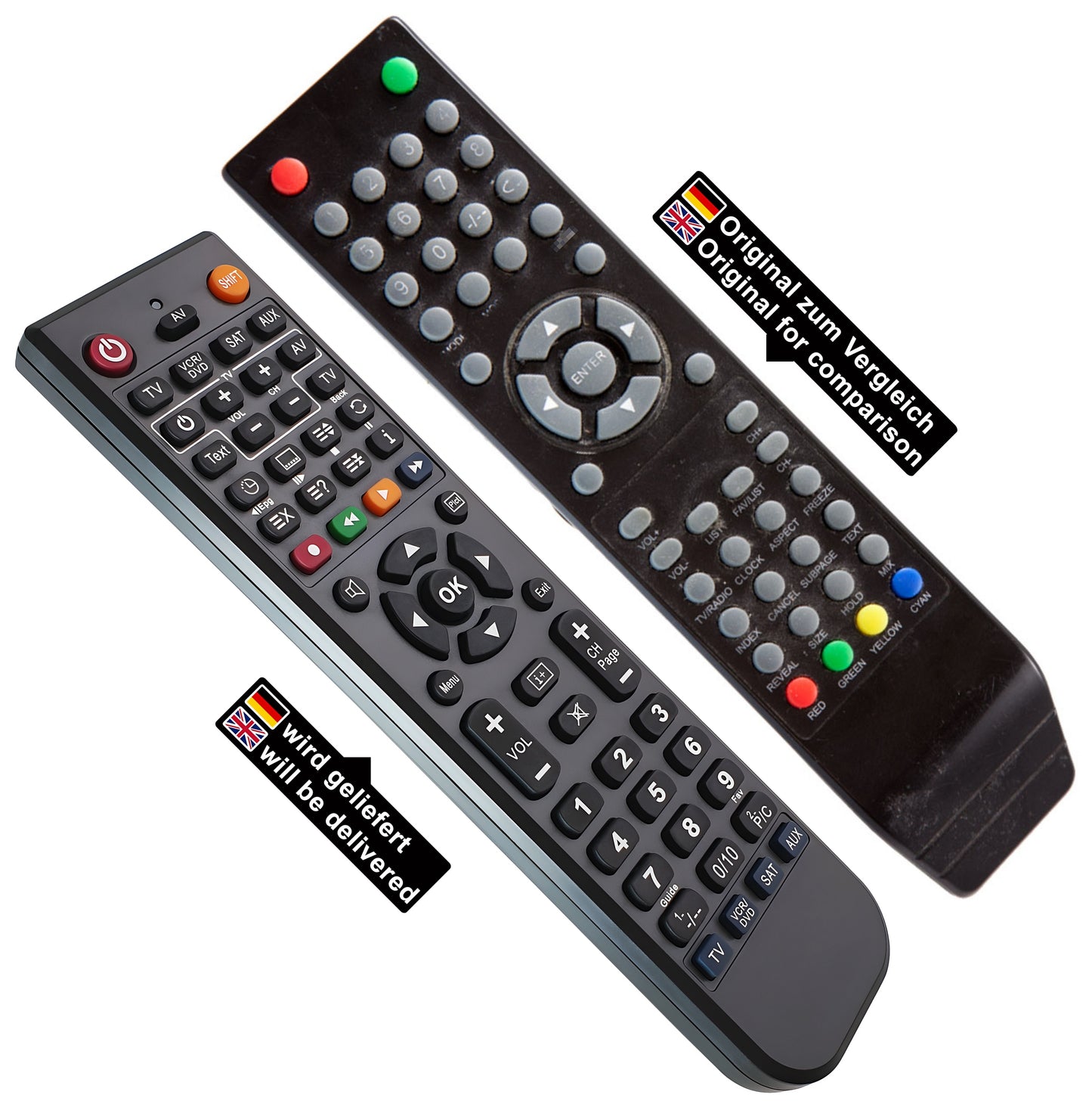 Ersatz Fernbedienung für Axxion AX6121T